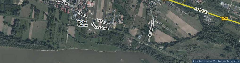 Zdjęcie satelitarne Wólka Górska ul.